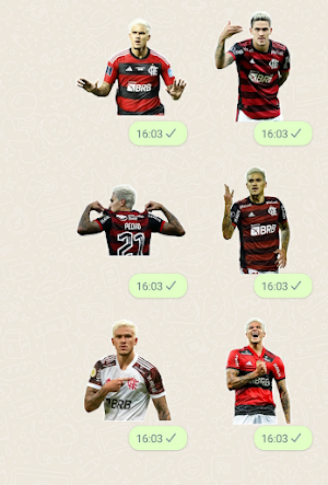Pedro Flamengo Stickers Screenshot 1