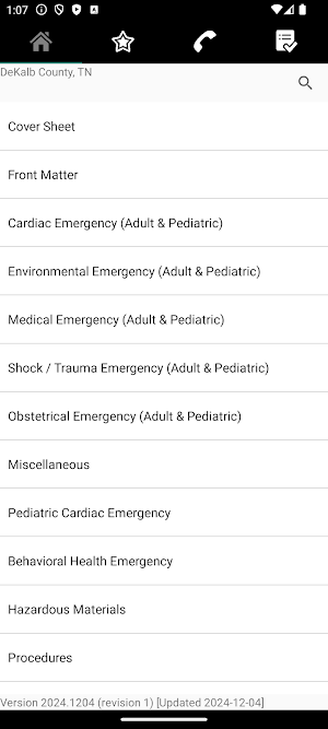 DeKalb TN Protocol Screenshot 0