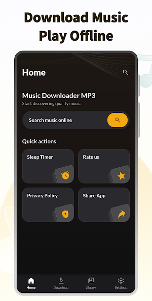 Music Downloader & Mp3 Player Screenshot 0