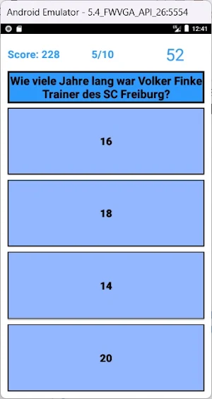Fußball Quiz Deutschland Screenshot 2