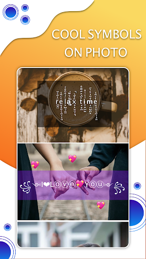 Add Cool Symbols On Photo - Name Art Screenshot 0