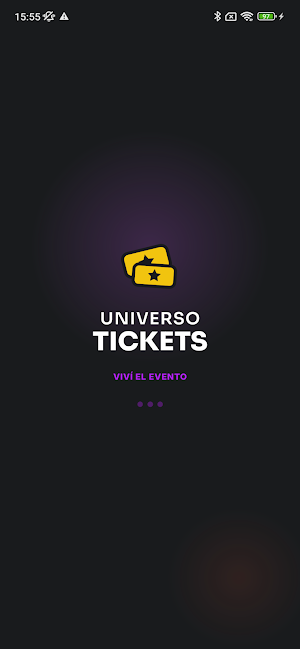 Universo Tickets Screenshot 1