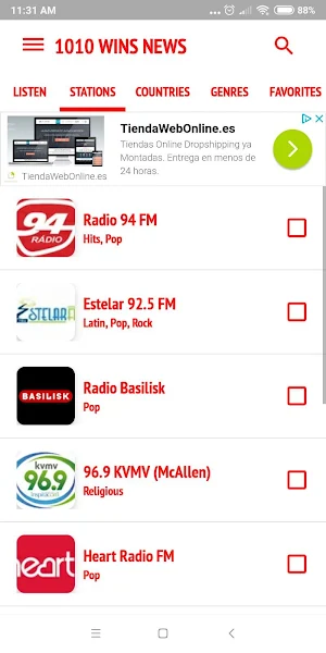 1010 WINS News Radio New York Screenshot 1