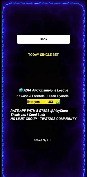 BTTS BOOM - Betting tips Screenshot 3