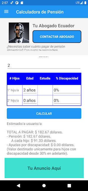 Pensiones Alimenticias Ecuador Screenshot 2
