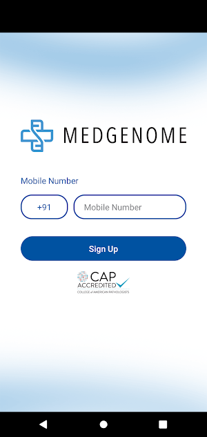 MedGenome Clinician App Screenshot 2