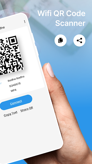 WPS WiFi Connect WIFI QR Scan Screenshot 2