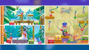 Civiballs Xmas: Physics Puzzle Screenshot 1