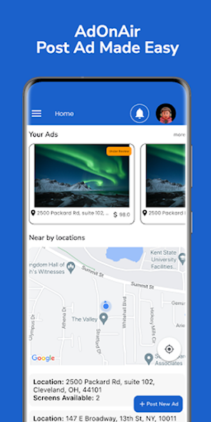 AdOnAir Screenshot 1