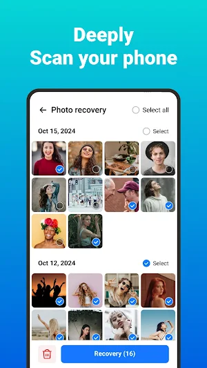 Photo Recovery - Restore Files Screenshot 1
