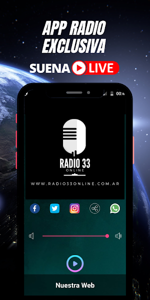 Radio 33 online Screenshot 0