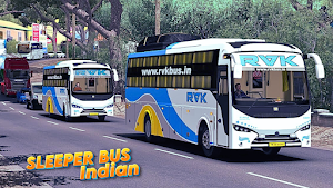 Indian Sleeper Bus Mod Bussid Screenshot 0