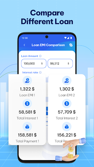 EMI Loan Calculator - LoanTool Screenshot 3