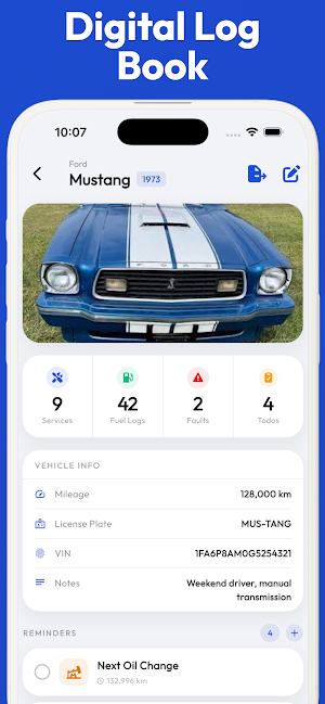 Vehicle Maintenance Tracker Screenshot 2