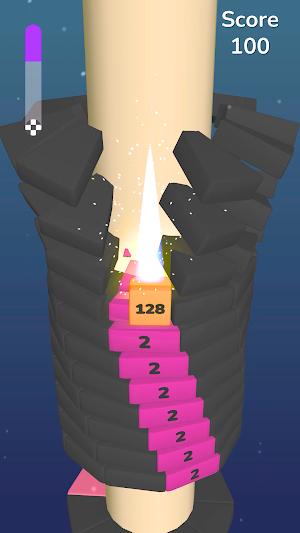 Tower Smash 2048 Screenshot 1