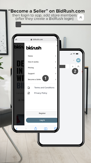 Bidrush Seller Screenshot 0