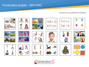 Vocabulaire anglais CM1-CM2 Screenshot 0