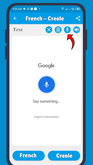 French Creole Translation Screenshot 3