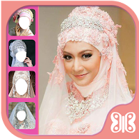 Bridal Hijab Photo Montage