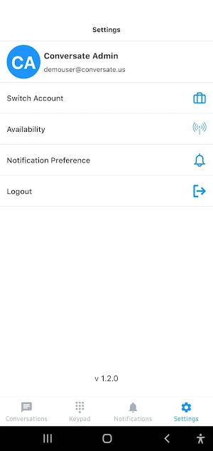 Conversate Screenshot 3