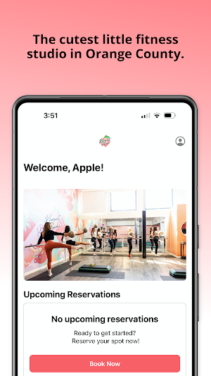 Newport Peach Fitness Screenshot 1