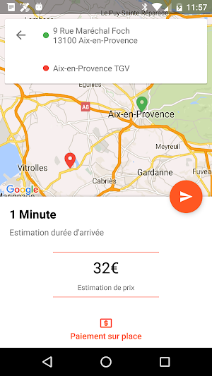 Taxi Aixois Screenshot 2