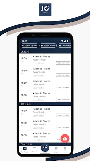 JO Pilates Screenshot 1