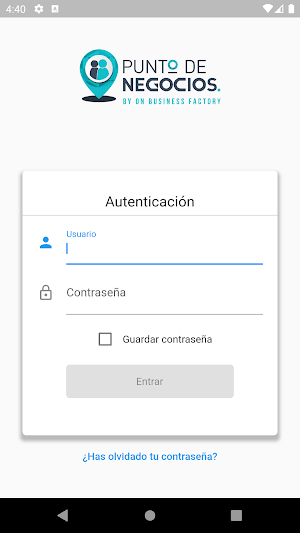 Punto de negocios Screenshot 0