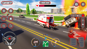 Ambulance Simulator Games 3D Screenshot 3