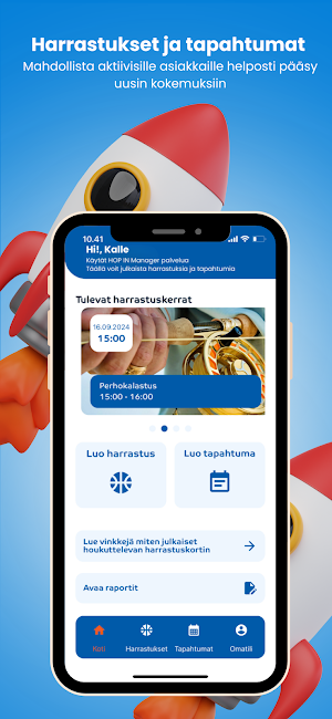 HOP IN - Manager Screenshot 1