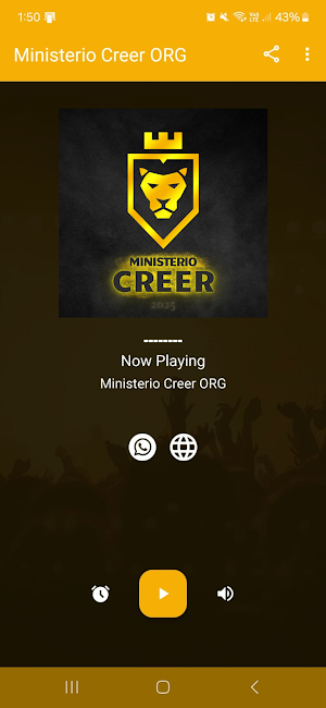 Ministerio Creer ORG Screenshot 2