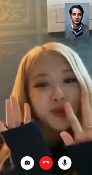 Blackpink Fake Chat & Video Call Screenshot 2
