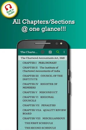 Chartered Accountants Act 1949 Screenshot 0