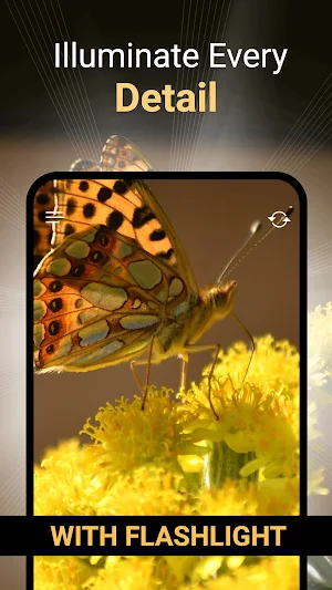 HD Magnifier & Flashlight Screenshot 1