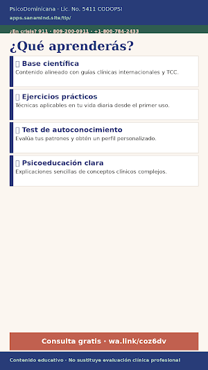TLP Borderline -Psicoeducación Screenshot 1