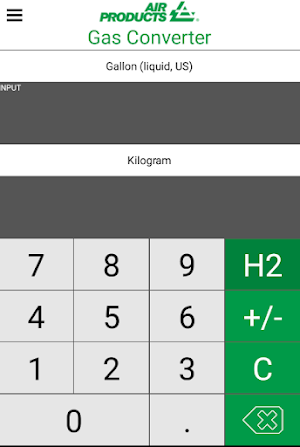 Gas Converter Screenshot 3