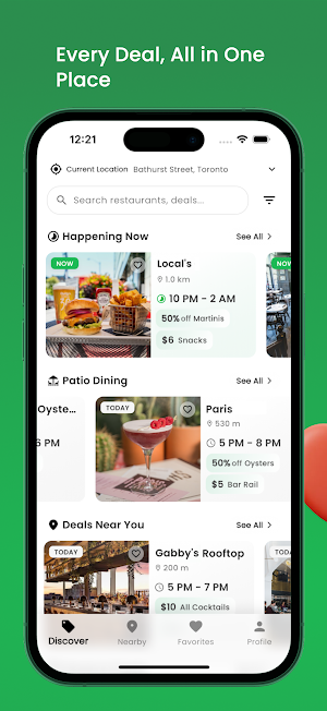 Happi Hour: Eat, Drink, Save Screenshot 2