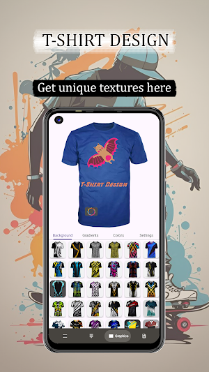 T-Shirt Design - Studio Art Screenshot 1