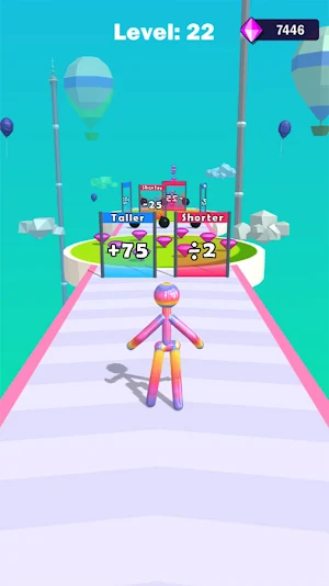 Fat and Tall Man Run 3D Game Screenshot 2