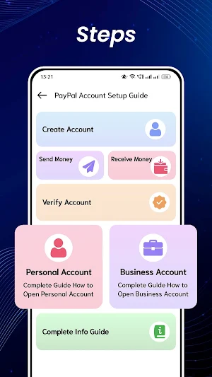 Create Payment Accounts Easily Screenshot 2