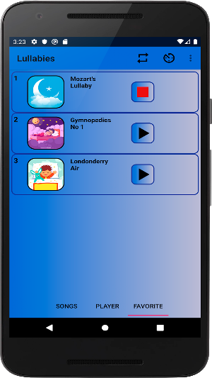 Lullaby songs for sleep baby musicbox Screenshot 3