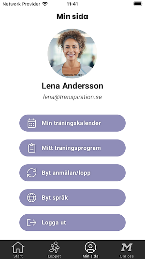 Tjejmilen Screenshot 1