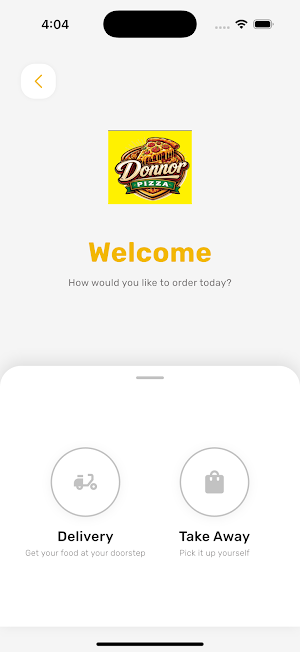 Donor Pizza Screenshot 2