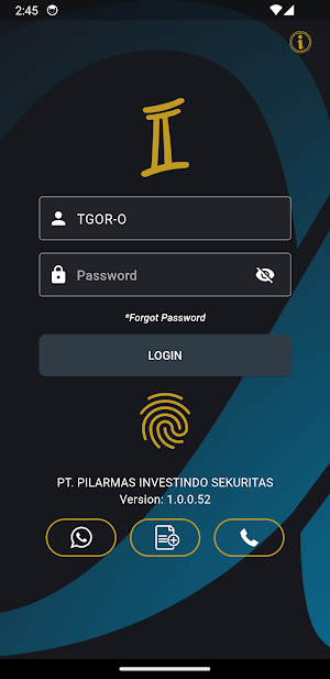 Pilarmas Online Trading Screenshot 0