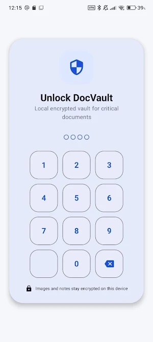 DocVault Screenshot 0