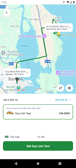 Duy Linh Taxi Screenshot 2