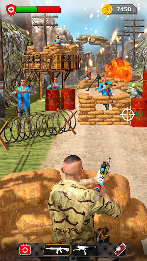 Cover Attack Tactical Strike Screenshot 1