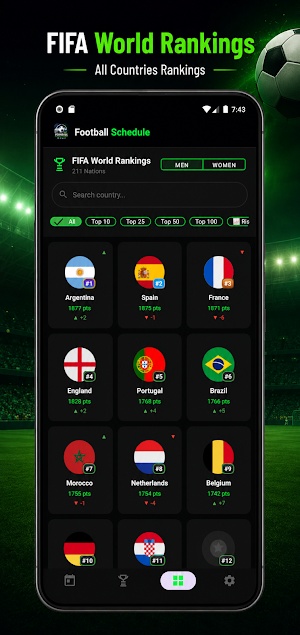 Football Schedule & Scores Screenshot 2