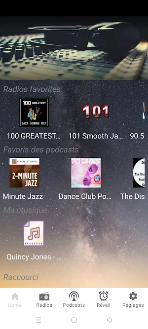 The Web Radio & Podcasts Screenshot 0