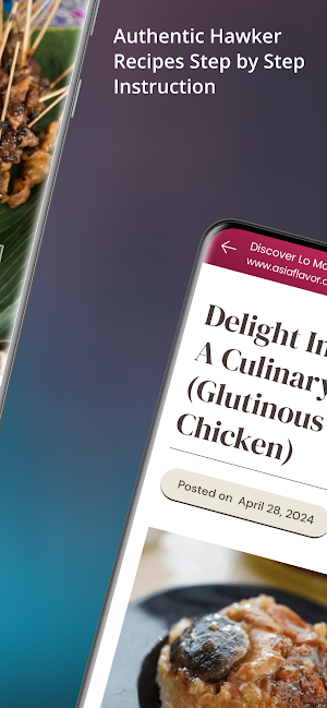 Asia Flavor Hawker Recipes Screenshot 3